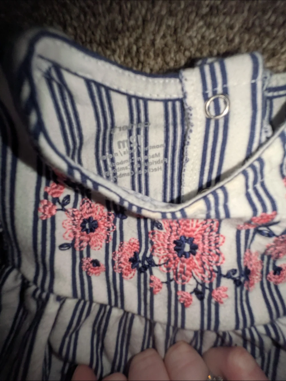 Five Baby Girl Dresses/Rompers